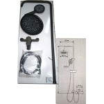 Смеситель для ванны RUSANT картридж d35,излив короткий с тороп.душем графит(латунь)