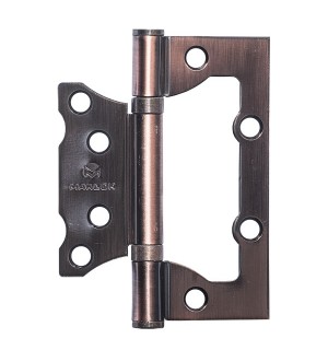 Петля 100*75*2,0 медь без врезки MARLOK