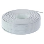 Кабель RG6U антенный белый