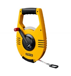 Лента геодезическая стальная мерная  STAYER Racer 100 м 34186-100