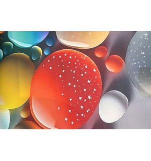 Коврик мерный ДИАМИТ 0,60*13м   камни цв резин.основа