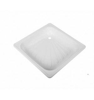 Поддон душевой стальной 90х90х15 без ножек Эконом