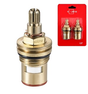 Кран-Букса 1/2" 20шл.керам. Solone SFX-2262 (пара)