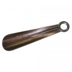 Рожок для обуви металл 20см медь