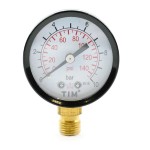 Манометр радиальный 10атм д/станций 1/4 TIM (Y-50-10)