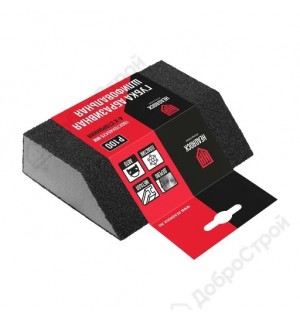 Губка шлифовальная 100*70*45*25 (Четырехсторонняя) Р100 HEADROCK