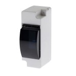 Бокс навесной КМПн 1/2 с проз.крышкой IP30 ЭРА