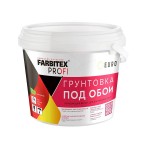 Грунтовка под обои акрил.укрывающая белая 12кг FARBITEX Профи/1 Грунтовка под обои акрил.укрывающая белая 12кг FARBITEX Профи/1