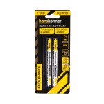Пилка для лобзика по ламинату 2шт T101BF Hanskonner