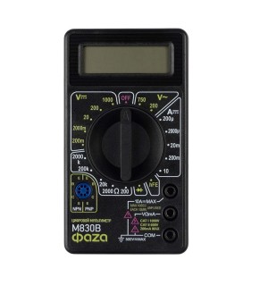 Мультиметр М830B цифровой ФАZA