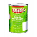 Эмаль акриловая бел.матовая  3,5кг/Оле колор