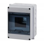 Корпус пласт. навесной КМПн-5  IP65 серый ЭРА SIMPLE