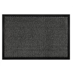 Коврик влаговпитывающ.ПВХ 90*150  АНТИПЫЛЬ сер/черн 050