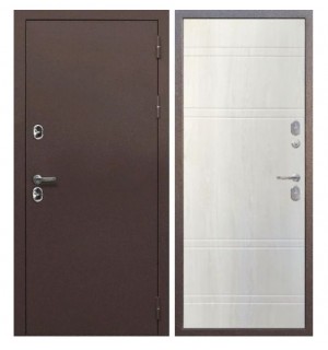 Дверь мет. ISOTERMA 11см (860R) правая Букле УАЙТ