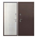 Дверь мет. ISOTERMA 11см (960R) правая букле УАЙТ