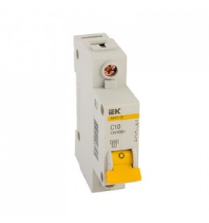 Выключатель авт.мод.1п С 10А ВА 47-29 4.5кА ИЭК