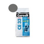 Затирка Ceresit 5кг серый