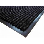 Коврик влаговпитывающ.ПВХ 50*80 ребристый  черный