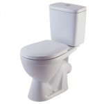 Унитаз-компакт Лира белый вып./косой под./нижняя ROSA