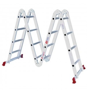 Лестница-трансформер 4*4 ЛТА ПРОФ Вихрь (4,3 м)