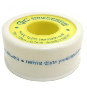 Лента Фум 19мм* 15м* 0.1мм Fora