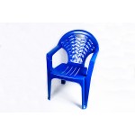 Кресло пластм. синий М2611