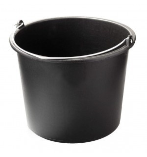 Ведро строительное 16л. пластм. ударопрочное обрез.ручка MATRIX