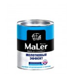 Эмаль с молотковым эффектом серебристая 0,7л/14/Радуга Таганрог