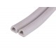 Уплотнитель D-профиль белый 14*12 "Germ Foam" /40м/