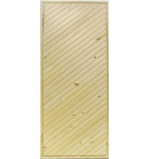 Дверь входная утепленная 2000*800 мм сосна.косынка