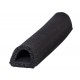 Уплотнитель D-профиль черный 15*21 "PRAKTISHE" /50м/