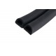 Уплотнитель D-профиль черный 9*8мм GERM FOAM/100м