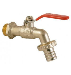 Кран шар. водоразборный 15  STI под шланг