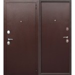 Дверь мет. Гарда 7см (860L) левая металл/металл