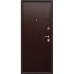 Дверь мет. Гарда 7см (860R) правая металл/металл