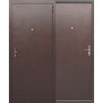 Дверь мет. Стройгост 5 РФ (860R) правая ВНУТР.ОТКРЫВ мет/мет
