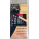 Набор сверл по металлу от 1-10мм (19шт) цилиндр. хвостовик Вихрь