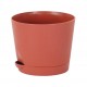 Горшок д/цветов 3,6л с поддоном "Интерм" терракот