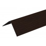 Уголок цветной венге 30*30 2,7м двухсторонний/25 (LTU011)