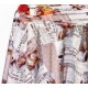 Клеенка Декорама  074А н/тк /1,4м*20м/Сердечки и камушки