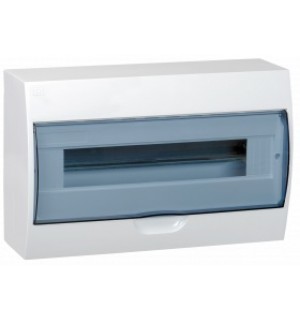Бокс ЩРН-П-8  навесной пластик белый