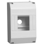 Бокс КМПн 1/4 навесной с прозр.крышкой белый IP30 ЭРА