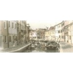 Кафель Граффито сити серая 200*450 настенный