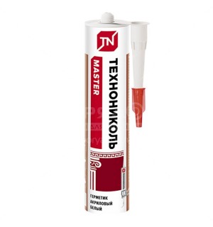 Герметик ТехноНиколь акриловый универсал  белый 280г/24