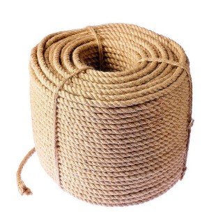 Веревка джутовая д.8мм / 100м
