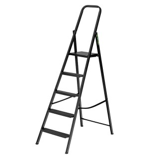 Стремянка стальная 5-ти ступенчатая СИБРТЕХ 1,10м