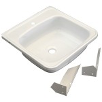 Мойка Эмалированная 50 *50 с кронштейнами Караганда