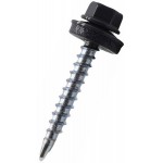 Саморез кровельный RAL-7024 серый графит 4,8*70 (100шт)