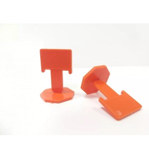 Система выравнивания плитки Зажим Ворота 3,0мм фиолет 100шт/пакет