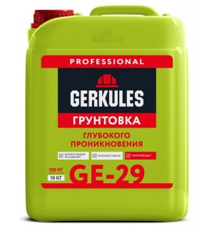 Грунт глубокого проникновения Геркулес GЕ-29 10 кг Акриловый